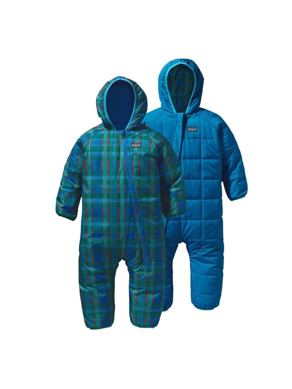 PATAGONIA REVERSIBLE puffball bunting 18 months